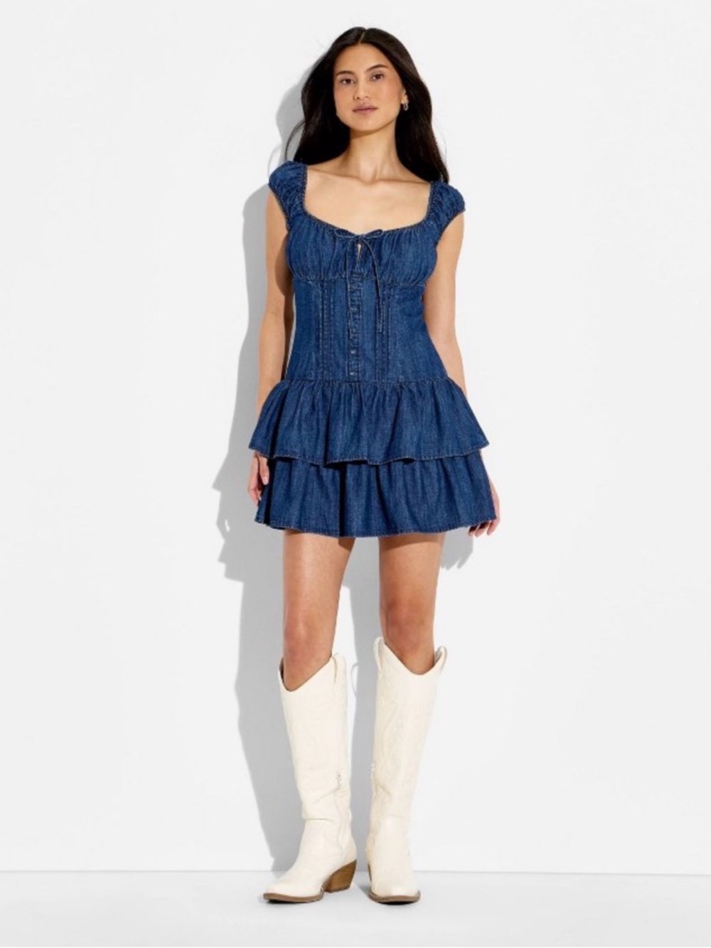 Wild Fable Cap Sleeve Mini A-Line Dress - Picture 4 of 4